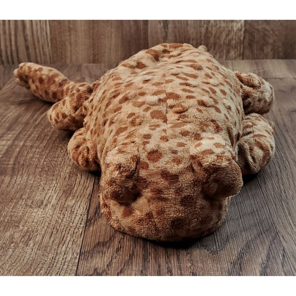 Jellycat Toby The Toad 13" Plush Frog Stuffed Toy Animal Spotted Brown Rare